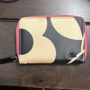 Orla Kiely small wallet.